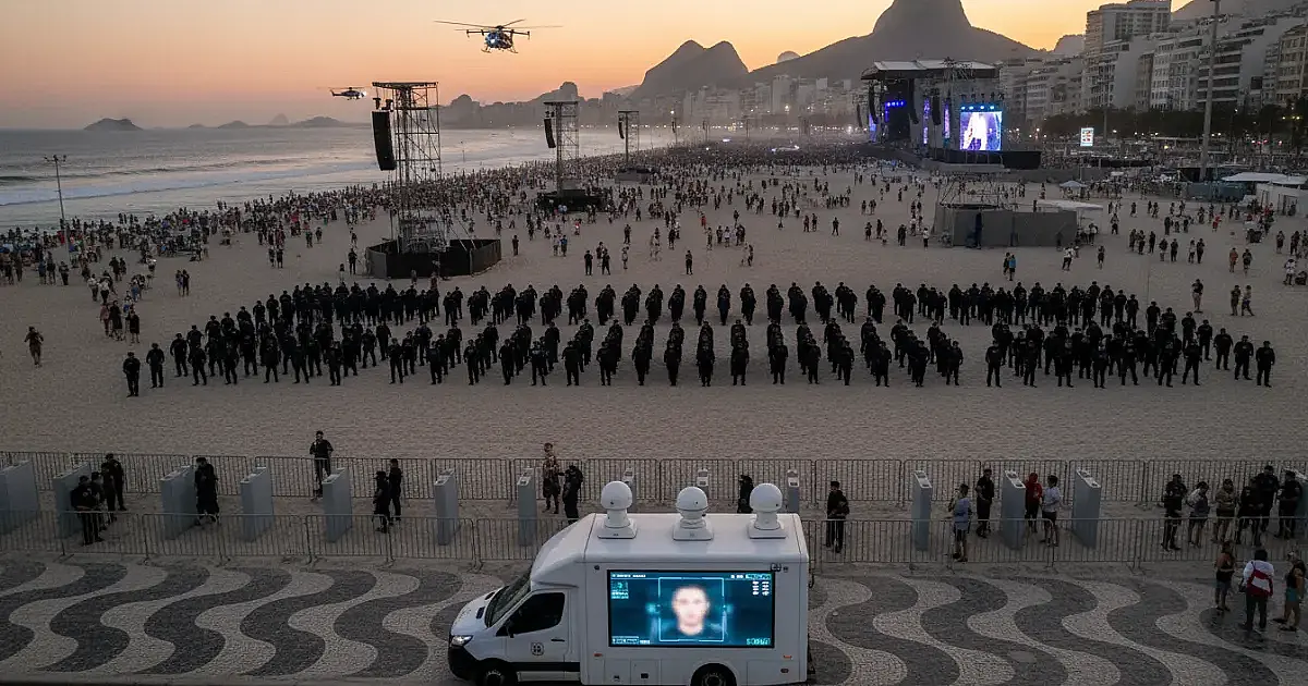 Operação Shakira: Rio mobiliza quase 8 mil agentes para megaespetáculo em Copacabana