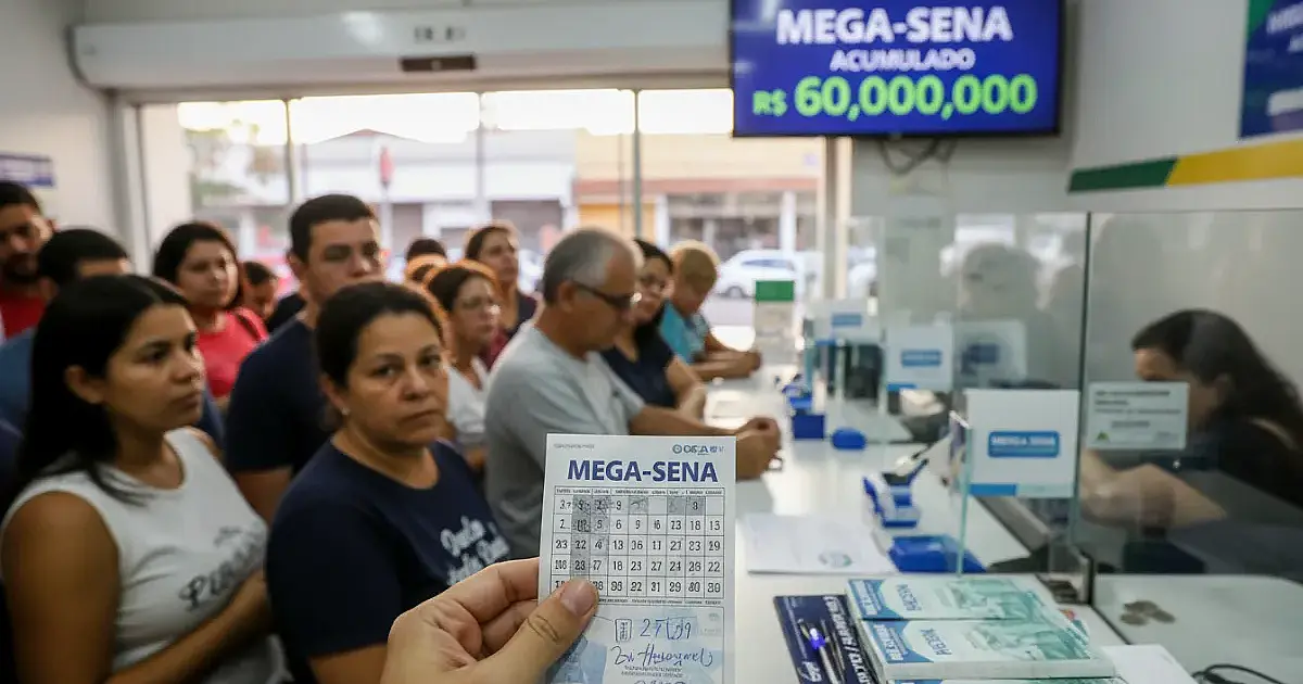 Mega-Sena: prêmio de R$ 60 milhões desafia a sorte e movimenta apostadores