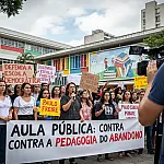 Escola pública vira cenário de embate ideológico em SP após gravação da Brasil Paralelo