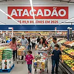 Atacadão chega aos R$ 90 bilhões e lidera a consolidação do atacarejo no Brasil