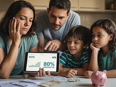 Trabalhadores poderão utilizar saldo do FGTS para renegociar dívidas bancárias com juros altos.