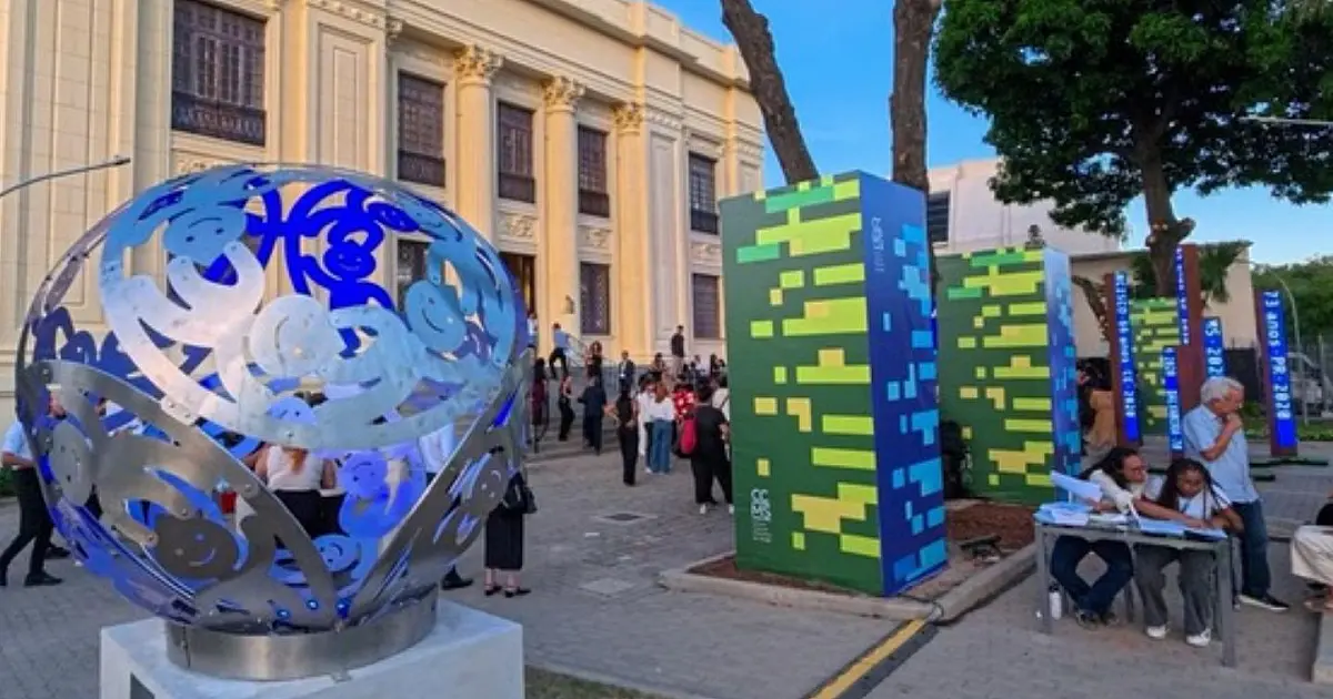 Espaço inaugurado pelo Ministério da Saúde em homenagem às vítimas da pandemia da Covid 19.