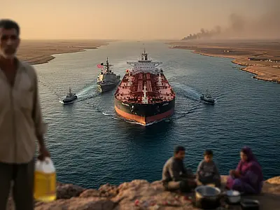 O Estreito de Ormuz é o ponto de passagem mais estratégico para o fornecimento global de petróleo e gás.