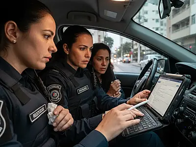 Novo sistema integra Polícia Militar e delegacias online para acelerar a concessão de medidas protetivas em São Paulo.