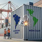 Brasil começa a exportar para a Europa com tarifa zero: o que muda com o acordo Mercosul-UE