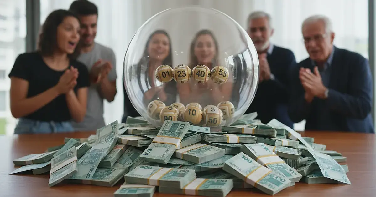Mega-Sena acumula e prêmio salta para R$ 40 milhões; veja as dezenas sorteadas