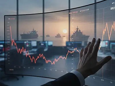 Navios petroleiros no Estreito de Ormuz, região estratégica sob risco de bloqueio militar iminente.