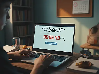 Enem 2026: prazo para garantir inscrição gratuita termina nesta sexta