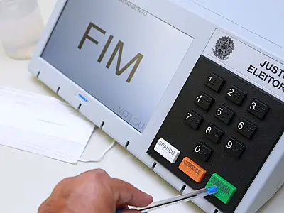Urna eletrônica utilizada nas eleições brasileiras