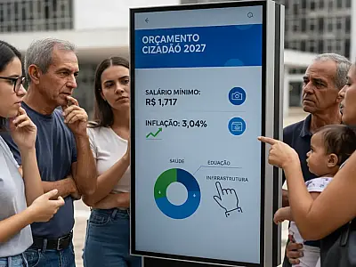 O Orçamento Cidadão 2027 traduz a economia para a vida real do brasileiro.
