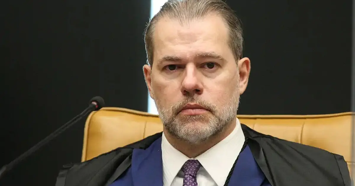 Ministro Dias Toffoli durante evento institucional do Supremo Tribunal Federal.