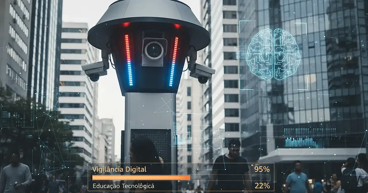 O avanço silencioso da vigilância: IA nos estados foca mais em controle do que em educação