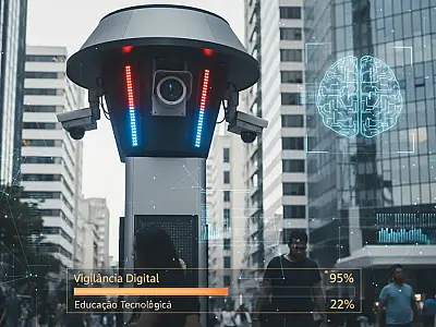 Uso de reconhecimento facial e drones domina pauta legislativa sobre IA nos estados brasileiros.