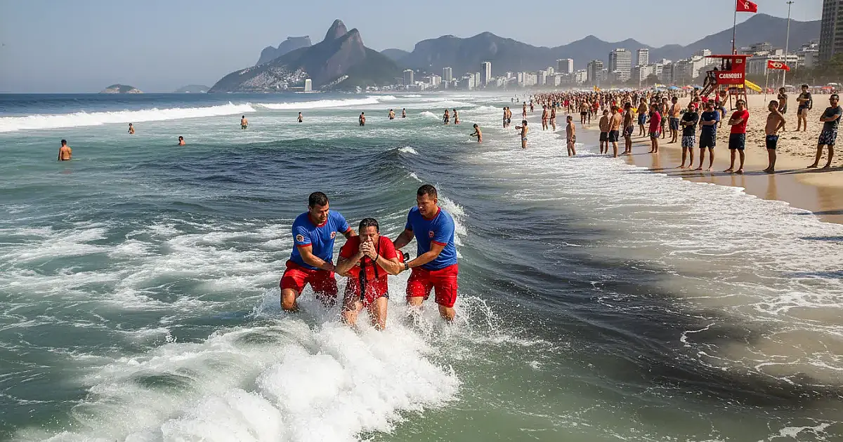 8 mil vidas salvas: O balanço dramático dos resgates no mar do Rio em 2026