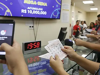 Espaço da Sorte em São Paulo, local onde as dezenas da Mega-Sena serão sorteadas neste sábado.
