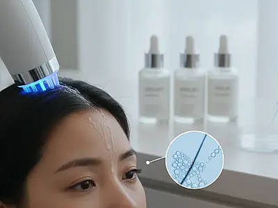 Técnica de skinificação capilar foca no tratamento do couro cabeludo para estimular crescimento e brilho.