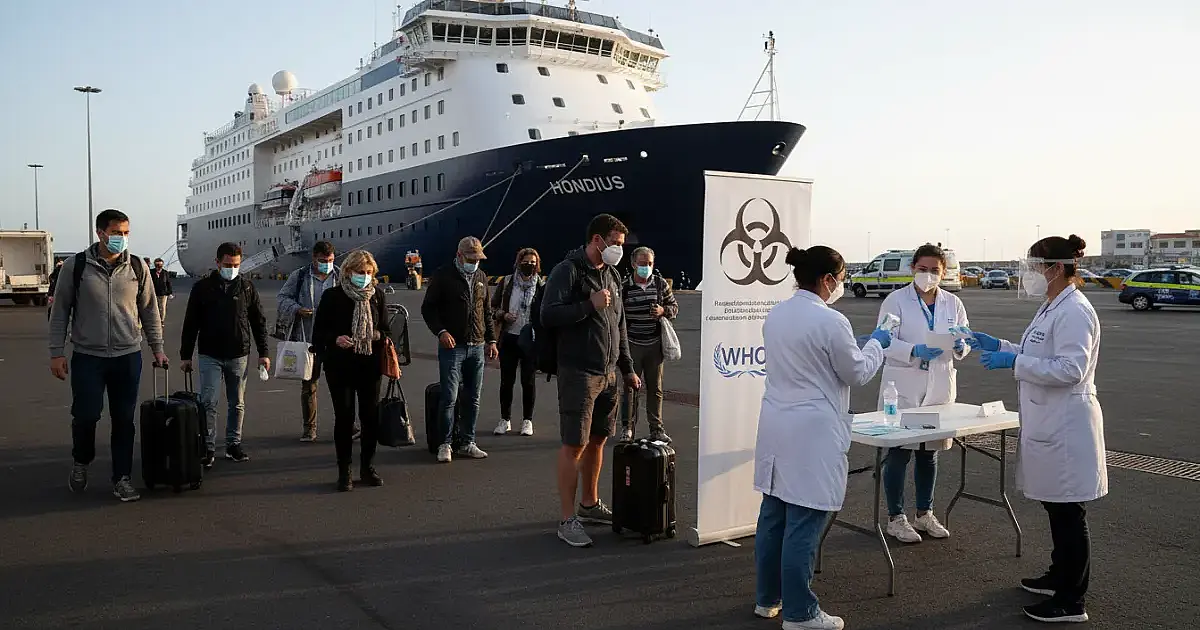 OMS emite alerta de alto risco para passageiros de navio após surto de hantavírus