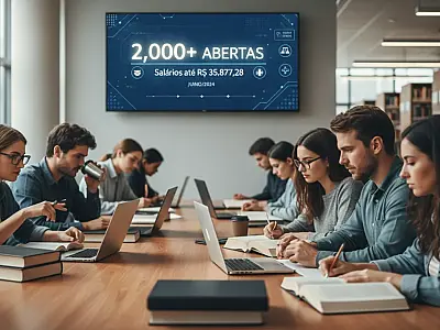 Candidatos buscam estabilidade e altos salários em novos editais de concursos públicos abertos em todo o Brasil.