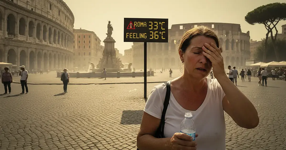 Itália entra em alerta vermelho: Calor extremo em Roma e Florença acende sinal de emergência