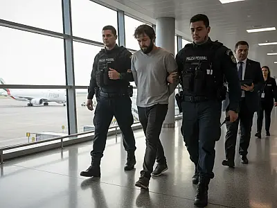 Victor Lima Sedlmaier foi preso em Dubai e deportado para o Brasil após cooperação internacional da Polícia Federal com a Interpol.