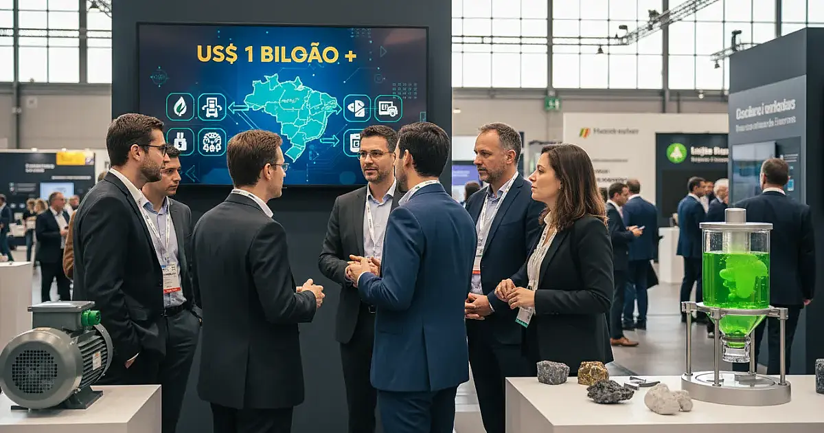 Brasil projeta salto bilionário em exportações após destaque histórico na Hannover Messe