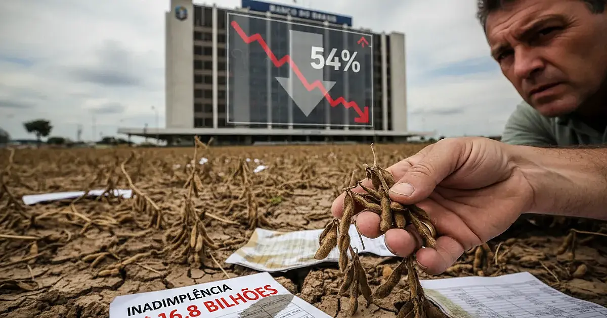 O tombo do agro: lucro do Banco do Brasil desaba 54% e liga alerta no setor financeiro