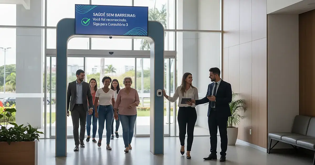 O fim das recepções: como a inteligência artificial está eliminando a burocracia nos hospitais brasileiros