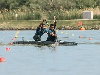 Gabriel Assunção e Jacky Godmann conquistaram bronze na Hungria