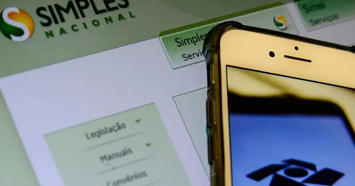 Tela de consulta de notas fiscais utilizada por microempreendedor individual