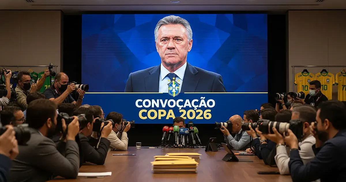 Ancelotti define o futuro do Brasil: Convocação para a Copa acontece hoje