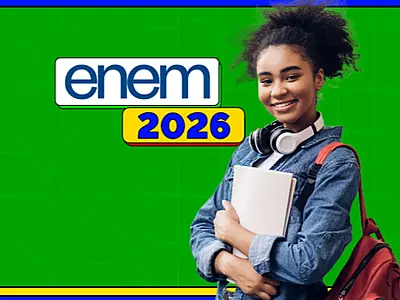 Estudantes da rede pública terão inscrição pré-preenchida no Enem 2026.