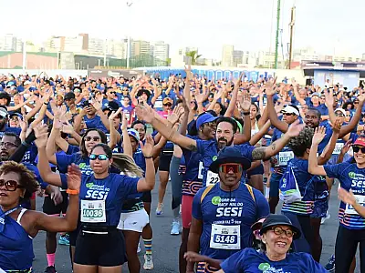 Corrida Nacional do Sesi reúne milhares de participantes em todo o Brasil