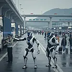 China mobiliza 10 mil robôs humanoides para vigiar fronteira