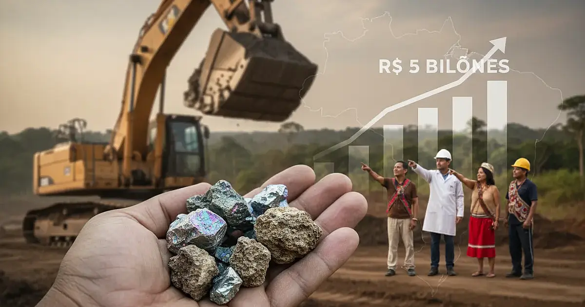 Câmara aprova fundo de R$ 5 bilhões para minerais críticos: o que muda para o Brasil