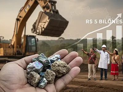Plenário da Câmara dos Deputados durante a aprovação do projeto que cria a Política Nacional de Minerais Críticos.