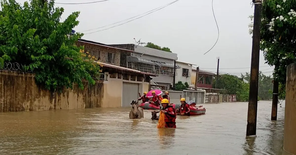 Áreas alagadas após chuvas afetam abastecimento de água em Pernambuco