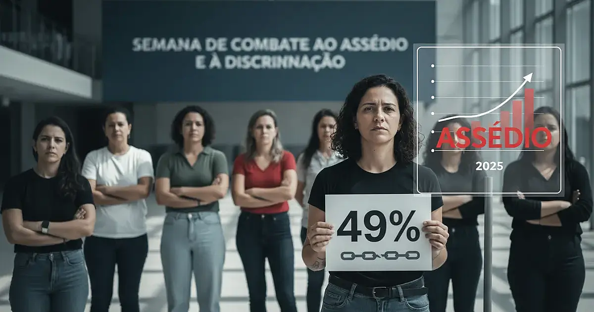 Quase metade das brasileiras sofreu assédio em um ano: o que os novos dados revelam sobre a crise de violência