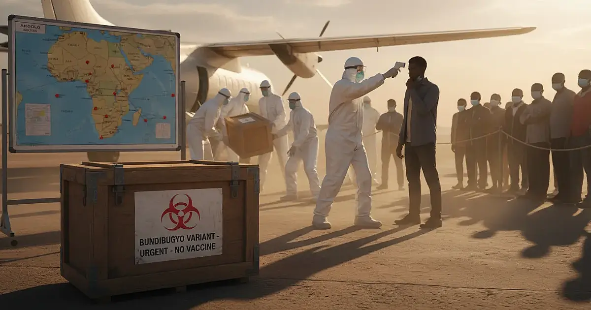 Variante rara do vírus Ebola coloca 10 países africanos em alerta máximo e acende sinal vermelho na saúde global