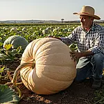 O segredo das supercolheitas: como frutas e hortaliças gigantes estão ganhando o interior do Brasil