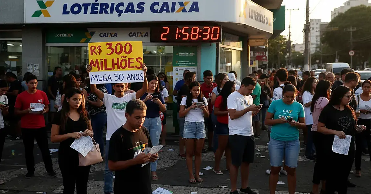 Mega 30 Anos: Prazo para apostar no prêmio de R$ 300 milhões termina hoje