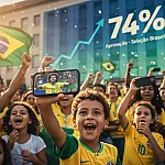 Brasil abraça a Seleção de Ancelotti: 74% dos torcedores aprovam a convocação para a Copa