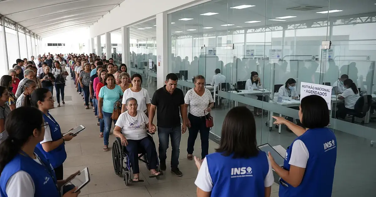 Mutirão nacional do INSS abre 59 mil vagas para antecipar perícias e acelerar benefícios
