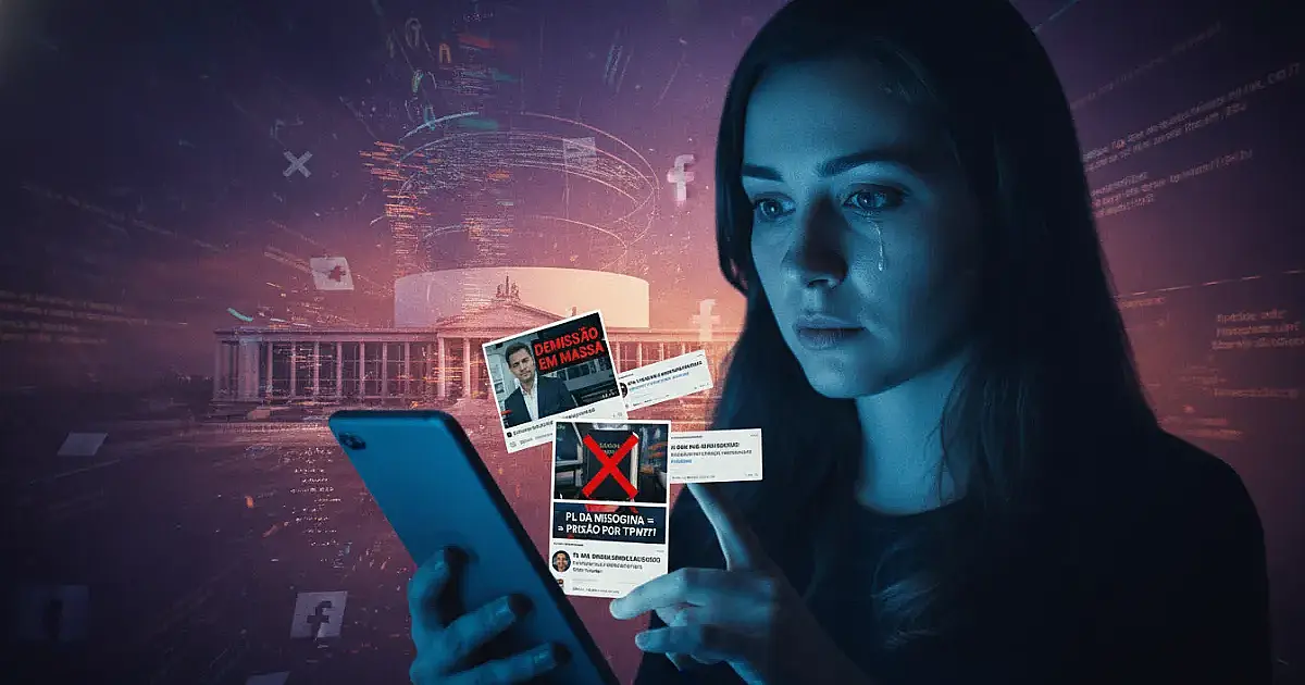 A onda de desinformação que tenta barrar a Lei da Misoginia: o que é fato e o que é medo
