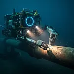 Robôs gigantes assumem o trabalho mais perigoso do fundo do oceano