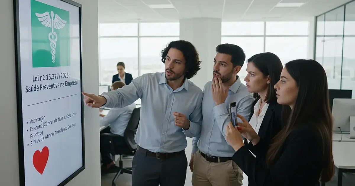 Nova lei trabalhista exige que empresas promovam saúde preventiva e reforcem abonos para exames