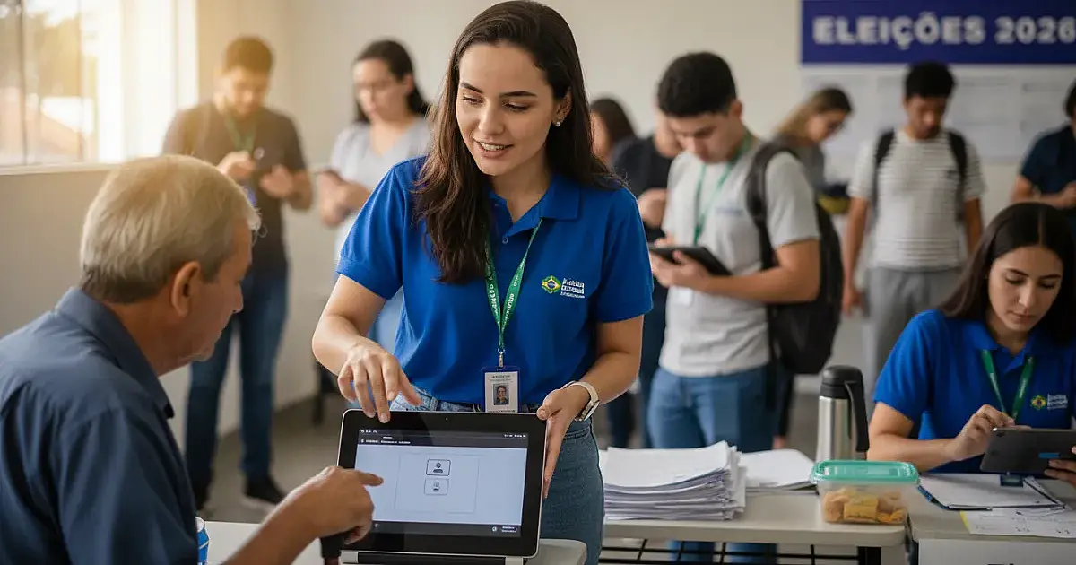 Eleições 2026: Como ser mesário voluntário e garantir folgas e vantagens em concursos