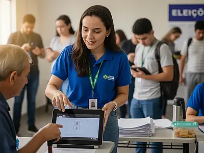 Eleitores voluntários garantem a segurança e a transparência do processo democrático brasileiro.