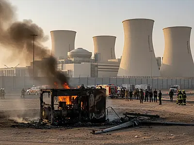 A usina nuclear de Barakah é a primeira do mundo árabe e fornece 25% da energia dos Emirados Árabes Unidos.