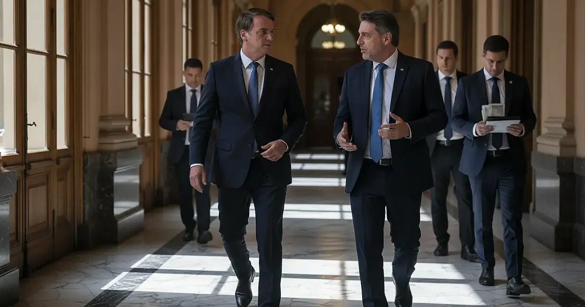 Flávio Bolsonaro busca refúgio político em Buenos Aires após embates internos com Michelle