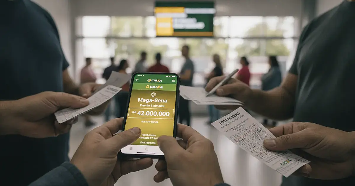 Mega-Sena sorteia R$ 42 milhões hoje: veja o que você precisa saber para concorrer ao prêmio